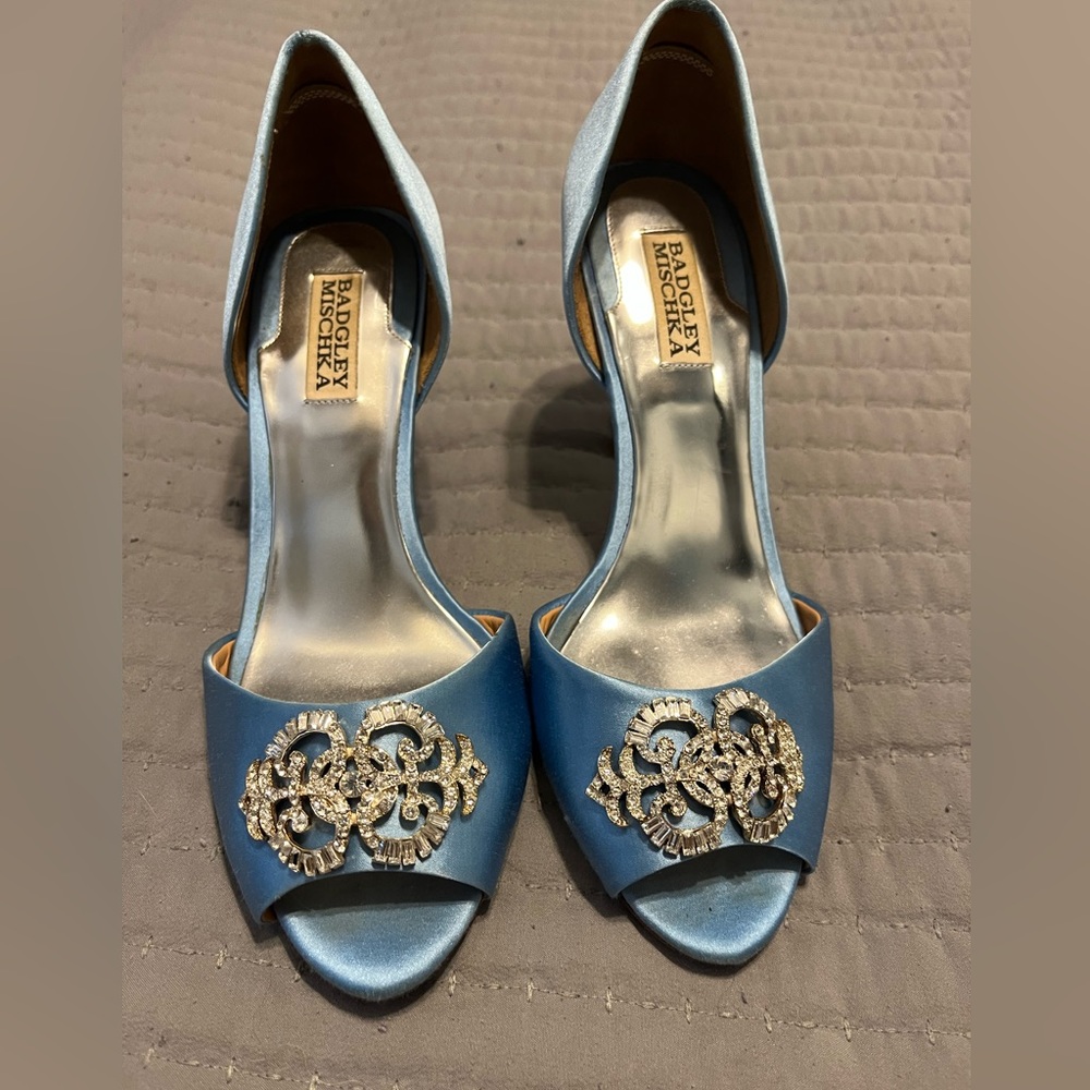 Badgley Mischka wedding shoes